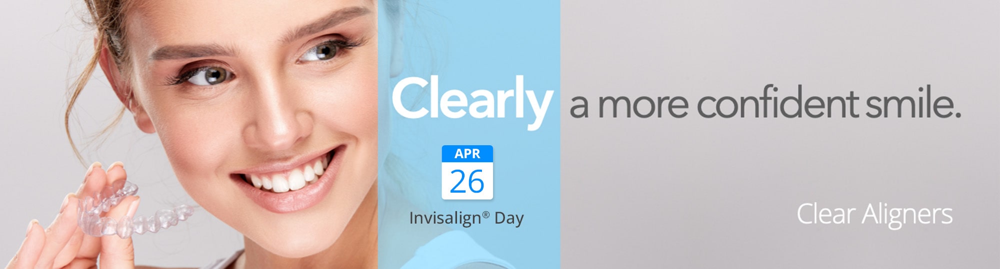 invisalign day special event banner